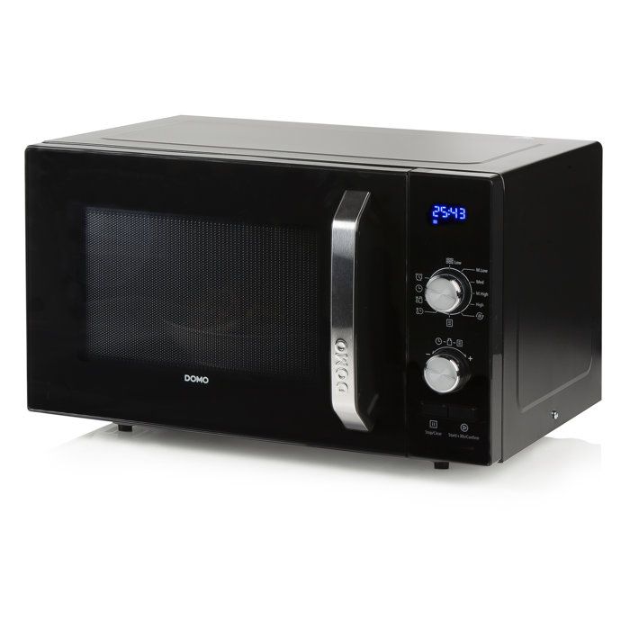 Micro-ondes - DOMO - DO2924 - Noir - 48,5 x 40,8 x 29,3 cm - 23L - 800 W - Monofonction - 5 niveaux de puissance