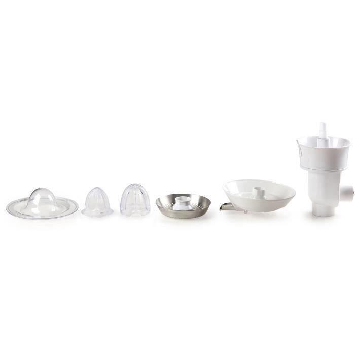 Robot de Cuisine Pro - DOMO - DO9079KR - 1500 W - 6,7 L - Vitesse variable + Pulse - Gris