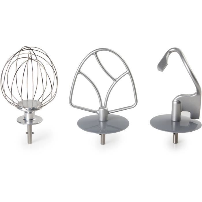 Robot de Cuisine Pro - DOMO - DO9079KR - 1500 W - 6,7 L - Vitesse variable + Pulse - Gris