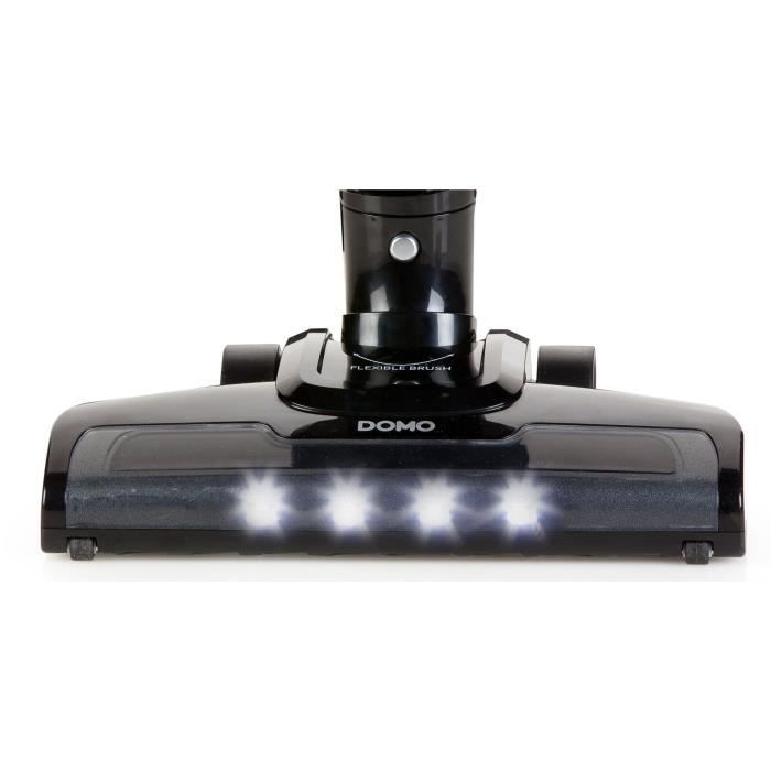DOMO DO221SV - Aspirateur balai - Mode de nettoyage : Sec - Capacité du collecteur : 1 litre - Sur batterie - 29V
