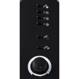 DOMO Refroidisseur d'air 67 cm 70 W Noir et blanc