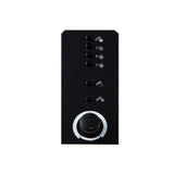 DOMO Refroidisseur d'air 67 cm 70 W Noir et blanc