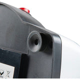Aiguiseur de couteaux électrique - DOMO - 40 W - Affutage a 2 meules - Gris / Noir