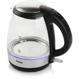 Bouilloire en verre - DOMO - DO9218WK - 2200 W - 1,2 L - Base 360° - Carafe en verre