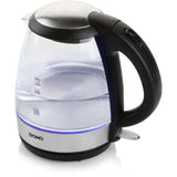 Bouilloire en verre - DOMO - DO9218WK - 2200 W - 1,2 L - Base 360° - Carafe en verre