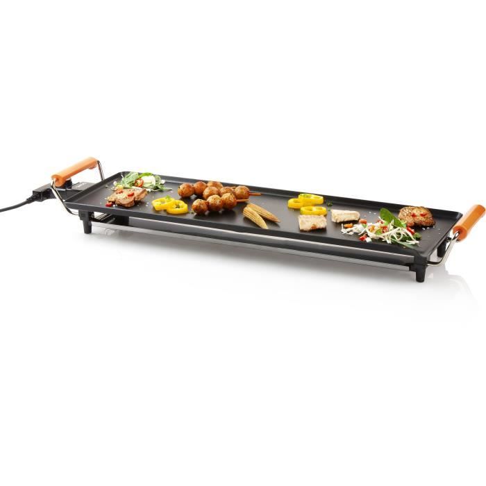 Plancha Èlectrique - DOMO DO8310TP - 1800W - Surface Grill 70 x 22 cm - PoignÈes cool-touch