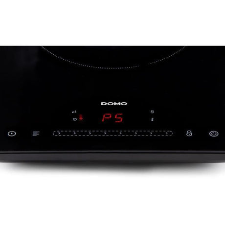 DOMO DO332IP - Plaque a induction 1 feu - 2000W - Touchscreen - Minuteur numérique 3h - 8 niveaux de puissance - 20cm