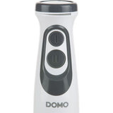 Ensemble Mixeur - DOMO - DO1089M - 600 W - Vitesse variable + Turbo - Mixeur plongeur, fouet, hachoir, verre gradué - Blanc
