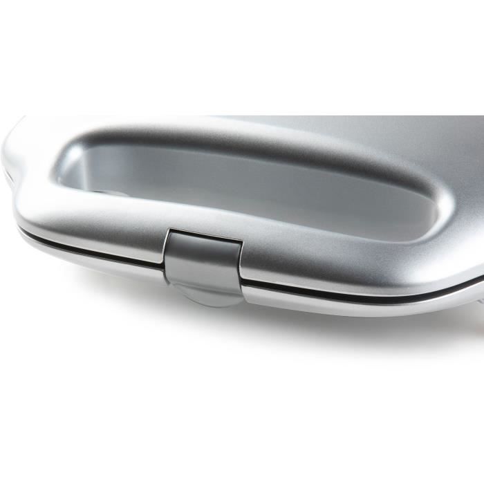 Appareil a croque-monsieur DOMO - DO9267C - Plaques XXL - Revetement anti-adhésif - 900W