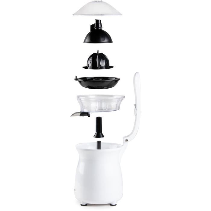 Presse agrumes avec levier - DOMO - DO9269J - 160 W - 460 ml - Blanc