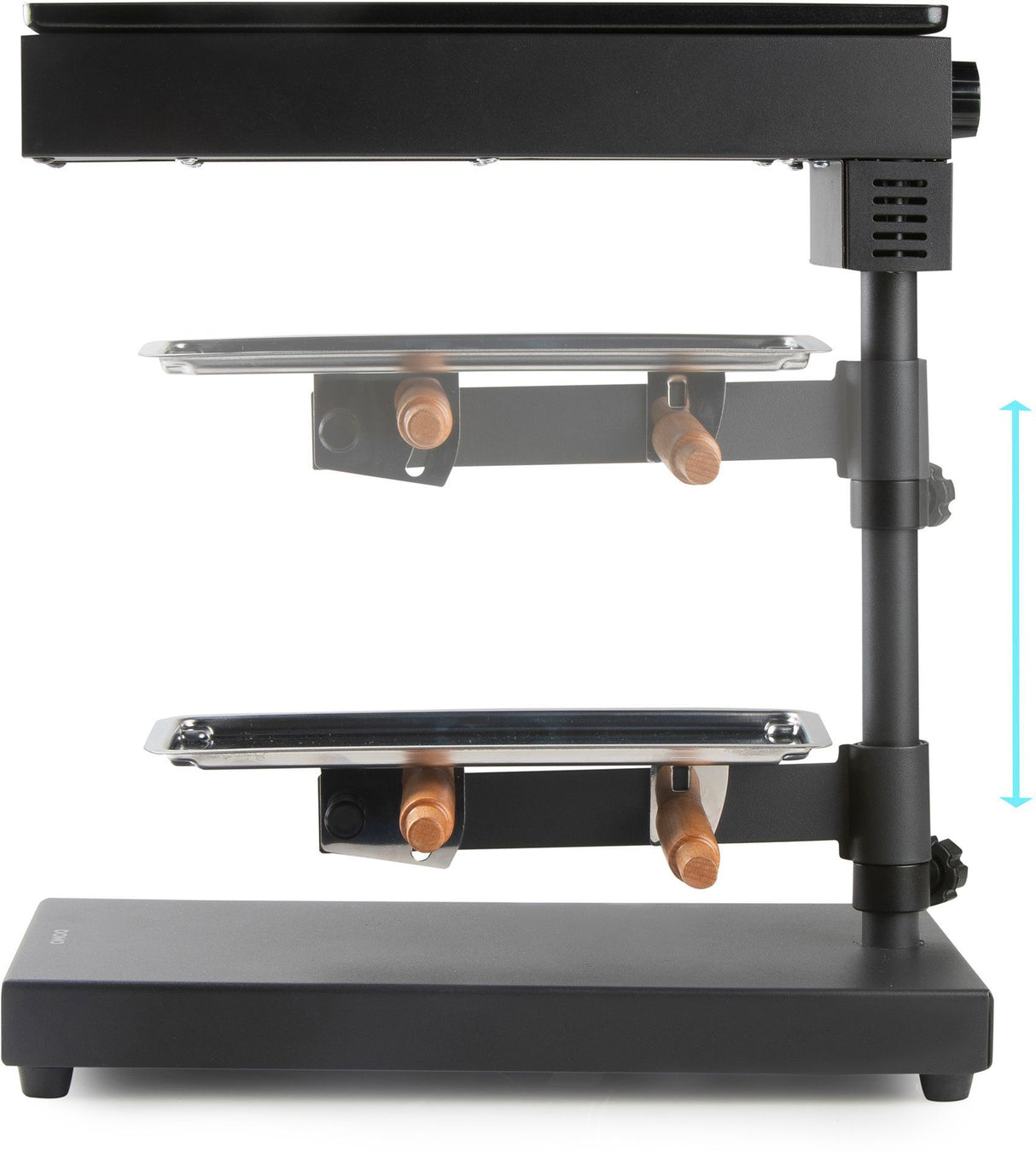 Appareil a raclette DOMO - DO1145RC - Raclette traditionnel - Revetement sans PFAS - 1000W