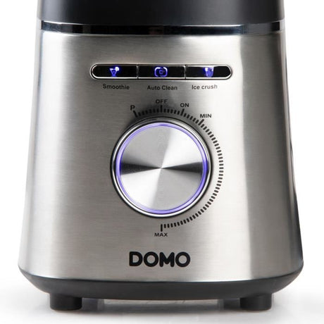 Blender - DOMO - DO740BL - High speed - 1400 W - 1,75 L - Gris