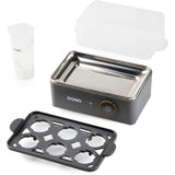 Cuiseur a oeufs - DOMO - DO9283EK - 400 W - 6 oeufs - Gris