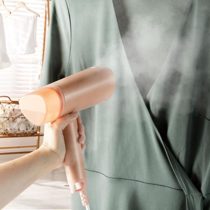 Défroisseur vapeur - DOMO - DO7058S - 1300 W - 20 g/min - 100 ml - Corail