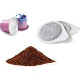 Machine a expresso 3 en 1 - DOMO - DO746K - 1350 W - 20 Bar - Blanc / Rose