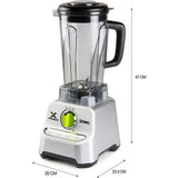 Blender XPOWER - DOMO - DO747BL - 1500 W - 2 L - Gris
