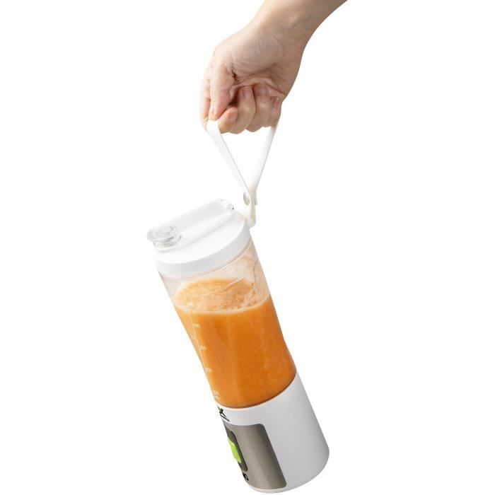 Blender portable sans fil - DOMO - DO752BL - XPOWER - 120 W - 600 ml - Blanc