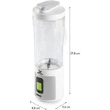 Blender portable sans fil - DOMO - DO752BL - XPOWER - 120 W - 600 ml - Blanc