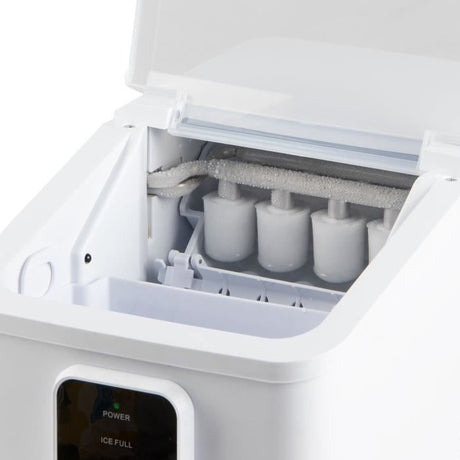 Machine a glaçons - DOMO - DO9292IB - Fonction autonettoyante - Portable - 12 kg/ 24h - Blanc