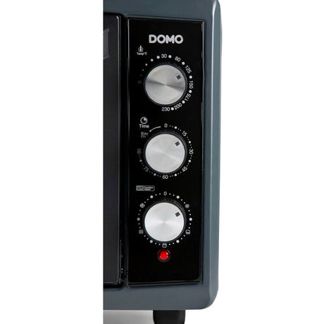 Four électrique multifonction XXL - DOMO - DO808GO 6 50 L - Noir - 2000 W- Jusqu'a 230° - Minuterie 90 min - 4 fonctions de chaleur