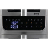Friteuse sans huile - DOMO - Airfryer DO550FR - Double cuve 3.5 L + 6,5 L - 10 programmes - 2500 W