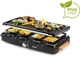 Appareil a raclette - DOMO - DO9294G - 8 personnes - Gril - 1400 W