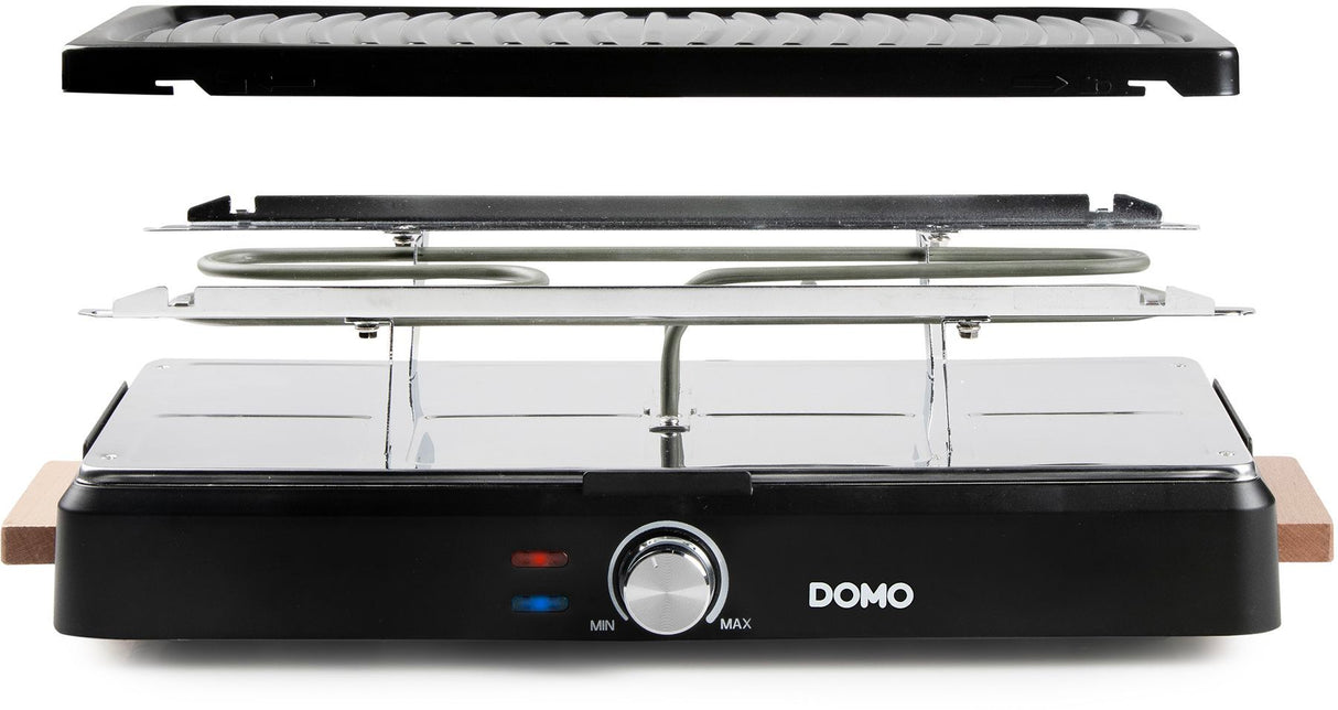 Appareil a raclette - DOMO - DO9294G - 8 personnes - Gril - 1400 W