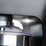 Robot pâtissier multifonction - DOMO - 1200 W - 4,5 L - 8 vitesses + Pulse - Gris / Noir