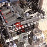 Robot pâtissier multifonction - DOMO - 1200 W - 4,5 L - 8 vitesses + Pulse - Gris / Noir