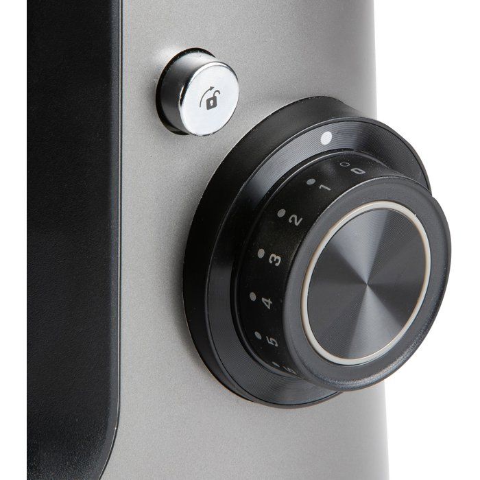 Robot pâtissier multifonction - DOMO - 1200 W - 4,5 L - 8 vitesses + Pulse - Gris / Noir