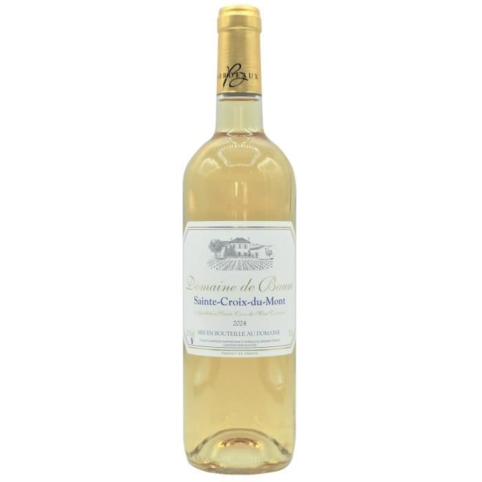 Domaine de Baure 2024 Sainte-Croix-du-Mont - Vin blanc de Bordeaux