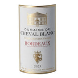 Domaine du Cheval Blanc Cuvée Grandes Vignes 2023 Bordeaux - Vin rouge de Bordeaux