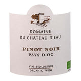Domaine du Château d'Eau Pays d'Oc Pinot Noir - Vin rouge de Languedoc-Roussillon - Bio 2025