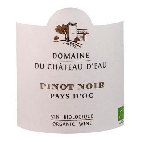 Domaine du Château d'Eau Pays d'Oc Pinot Noir - Vin rouge de Languedoc-Roussillon - Bio 2025