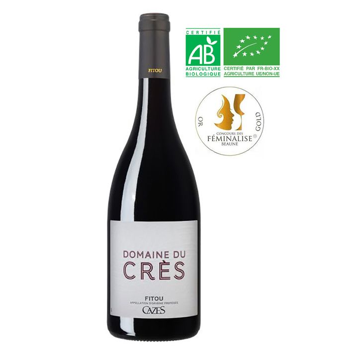 Domaine du Cres Cazes 2024 Fitou - Vin rouge de Languedoc - Bio