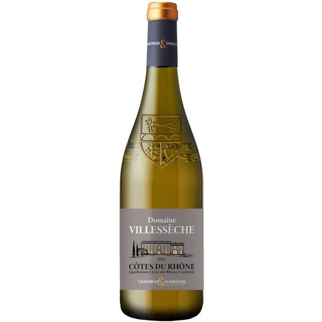 Domaine Villesseche 2024 Côtes du Rhône - Vin blanc de la Vallée du Rhône
