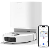 Dreame L10 PRIME - Robot Aspirateur Laveur avec Station de Vidage et Auto Nettoyage - Technologie LDS - Puissance 4000 Pa
