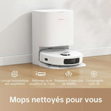 Dreame L10 PRIME - Robot Aspirateur Laveur avec Station de Vidage et Auto Nettoyage - Technologie LDS - Puissance 4000 Pa