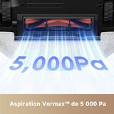 MOVA E20 Plus - Robot Aspirateur Laveur avec Vidage Automatique, Auto-vidangeable Pendant 90 Jours, 5000Pa