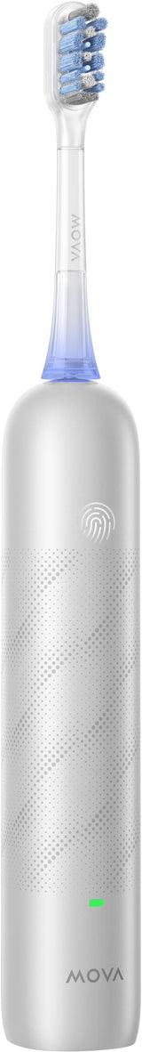 Brosse a dents électrique - MOVA - FRESH PRO - Silver - Oscillo-rotatif a pulsations