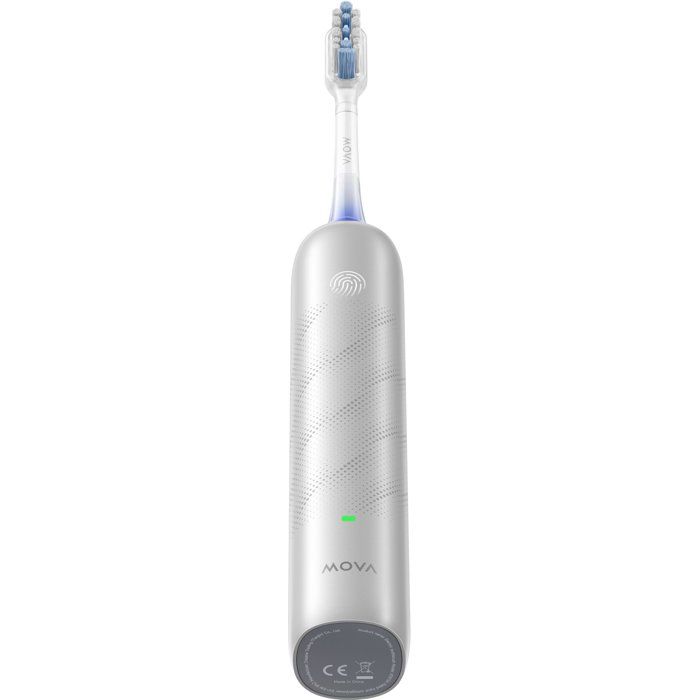 Brosse a dents ťlectrique - MOVA - FRESH PRO - Silver - Oscillo-rotatif a pulsations