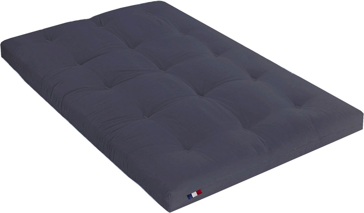 CONFORT DESIGN Matelas Futon 160 x 200 - Ep. 15 cm - Mémoire de forme - Anti-tâche -5 couches - Ferme équilibré - Fabriqué en France