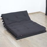 CONFORT DESIGN Matelas Futon 160 x 200 - Ep. 15 cm - Mémoire de forme - Anti-tâche -5 couches - Ferme équilibré - Fabriqué en France