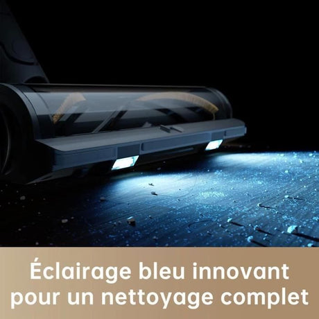 Aspirateur Balai sans Fil DREAME R20 - Puissant 190 AW - Autonomie 90min - Détection de saleté - Affichage LED - Lumieres Bleues