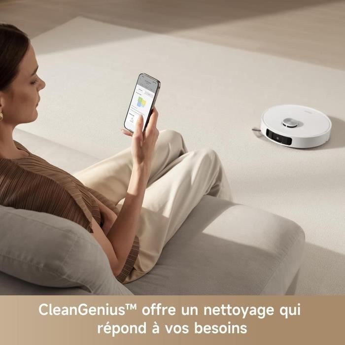 DREAME L10s Ultra Gen 2 - Robot Aspirateur Laveur - 10 000 Pa - Technologie MopExtend RoboSwing - Base Entierement Automatique