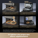 DREAME L40s Pro Ultra Robot Aspirateur - 19 000 Pa - Brosse Double HyperStream - Nettoyage a la serpilliere a l'eau chaude a 75°C
