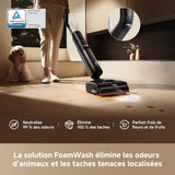 DREAME H15 Pro FoamWash - Aspirateur Laveur - Nettoyage Ciblé - Solution a Rapport Intelligent - Bras Robotisé IA 2.0- TangleCut 2.0