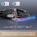 DREAME H15 Pro FoamWash - Aspirateur Laveur - Nettoyage Ciblé - Solution a Rapport Intelligent - Bras Robotisé IA 2.0- TangleCut 2.0