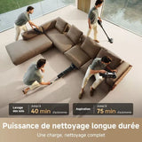 DREAME H14 Dual - Aspirateur Balai Laveur- 18k Pa - Aspirateur eau et poussieres - Fonctionnel multisurfaces 5-en-1