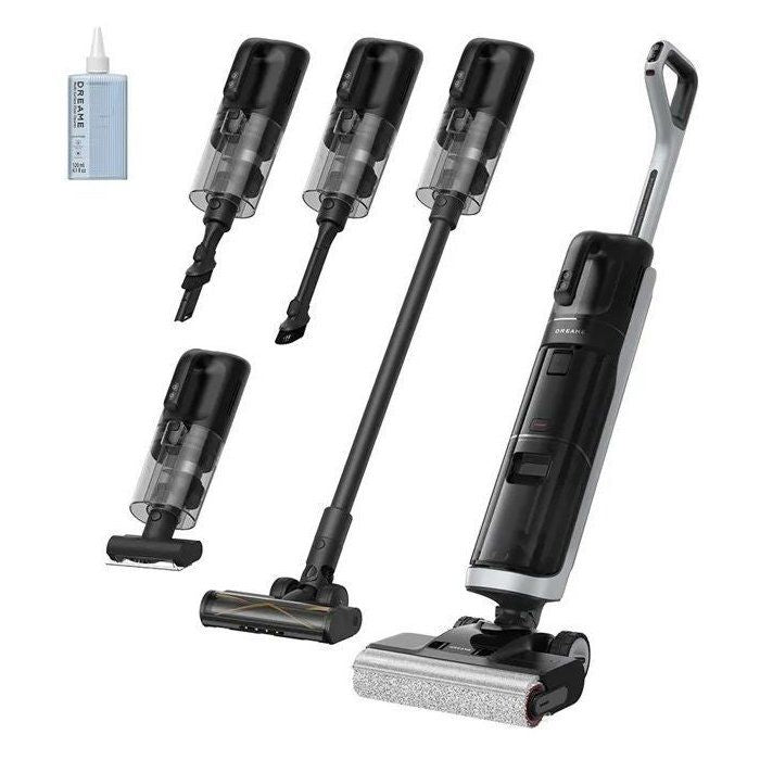 DREAME H14 Dual - Aspirateur Balai Laveur- 18k Pa - Aspirateur eau et poussieres - Fonctionnel multisurfaces 5-en-1